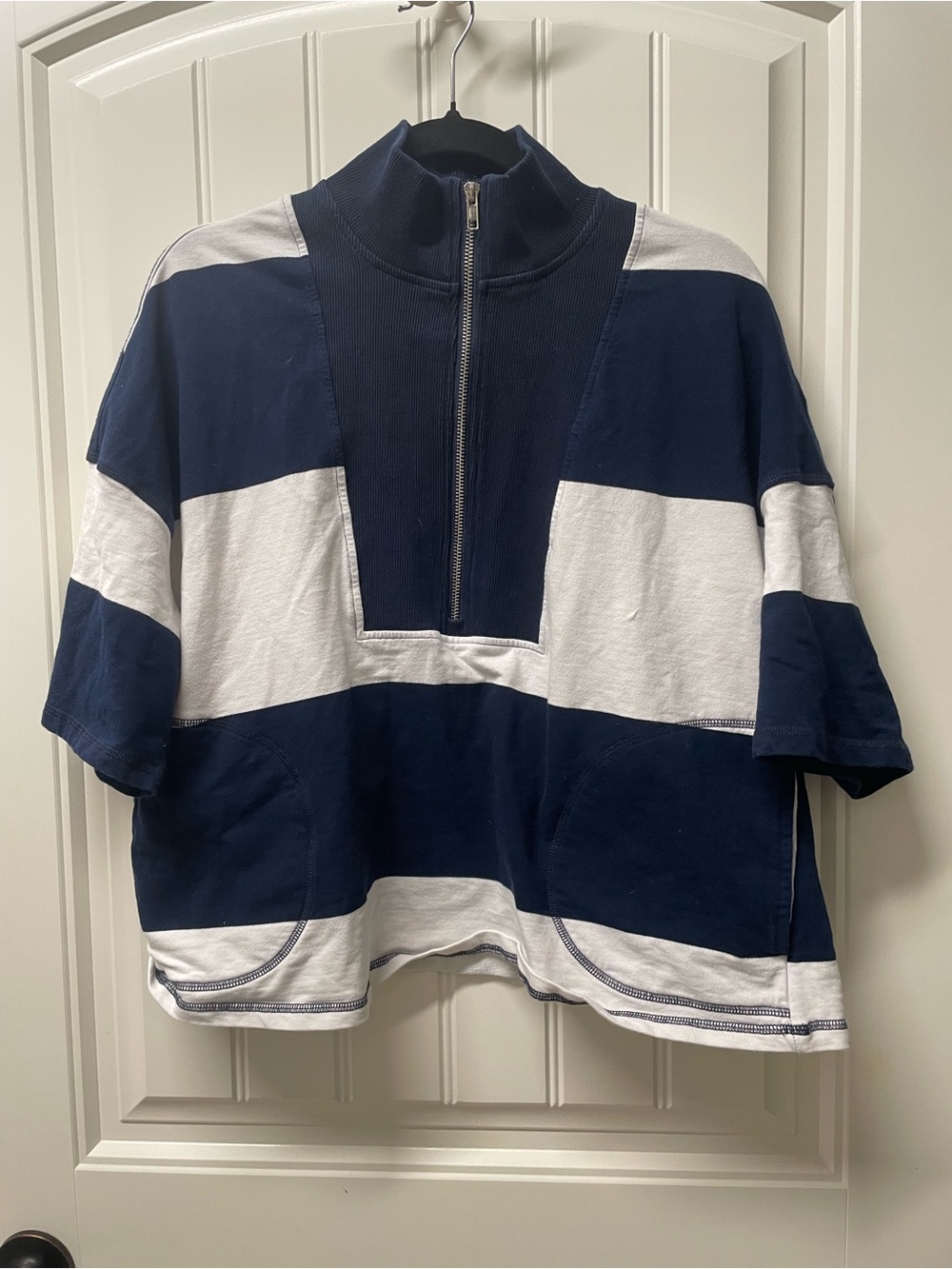 Navy and White Matching Set